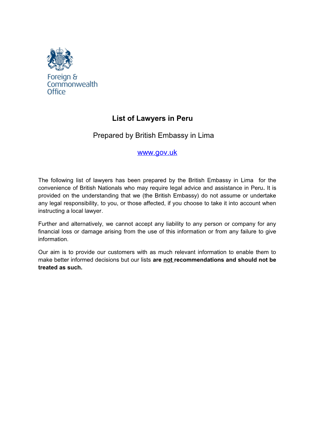 Annex E - Template for Lawyers List