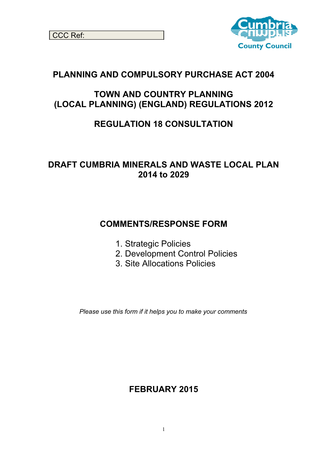 Planning and Compulsory Purchase Act 2004