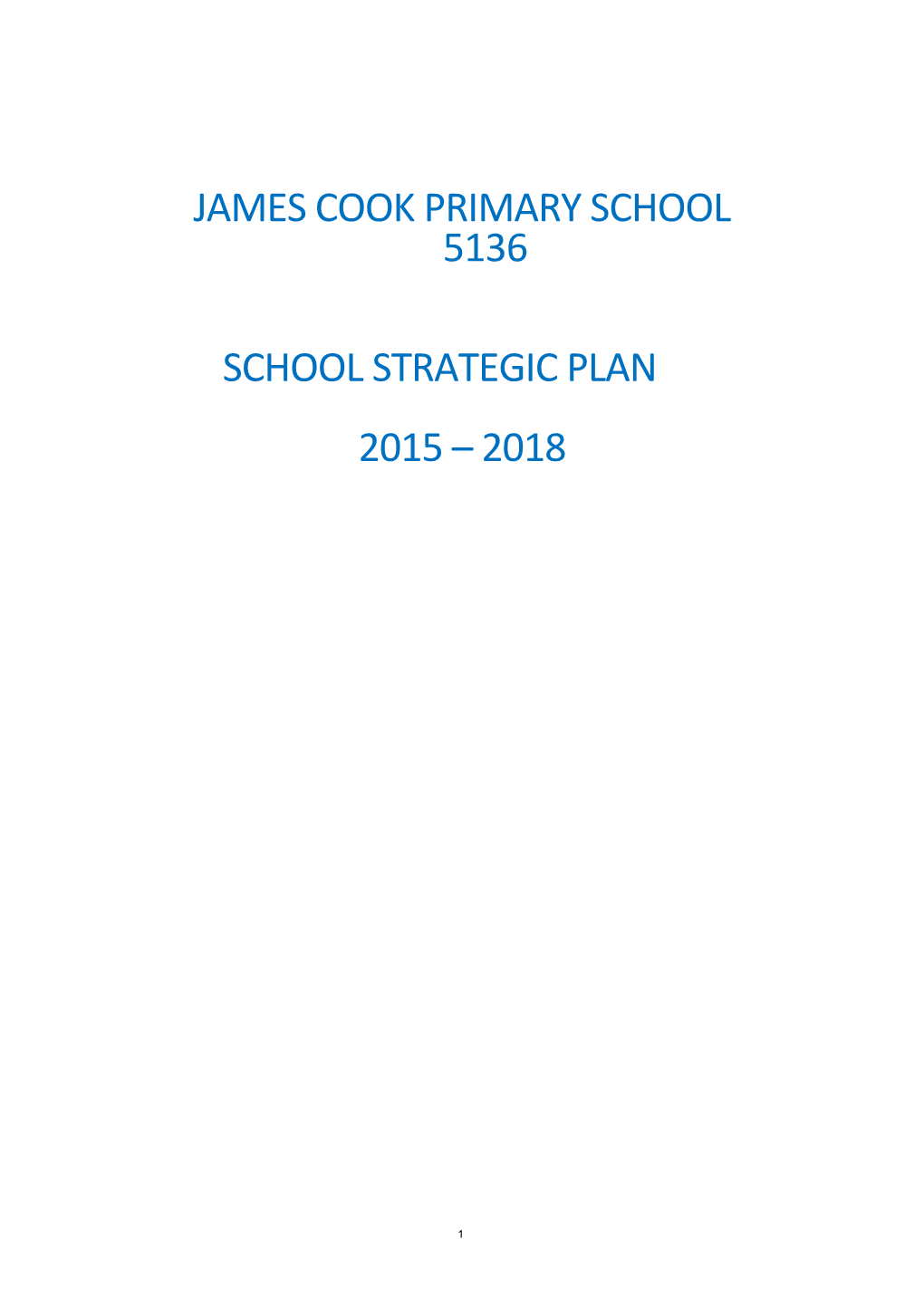 James Cook Primary School