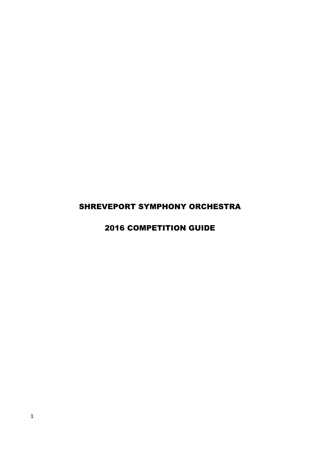 2016 Competition Guide