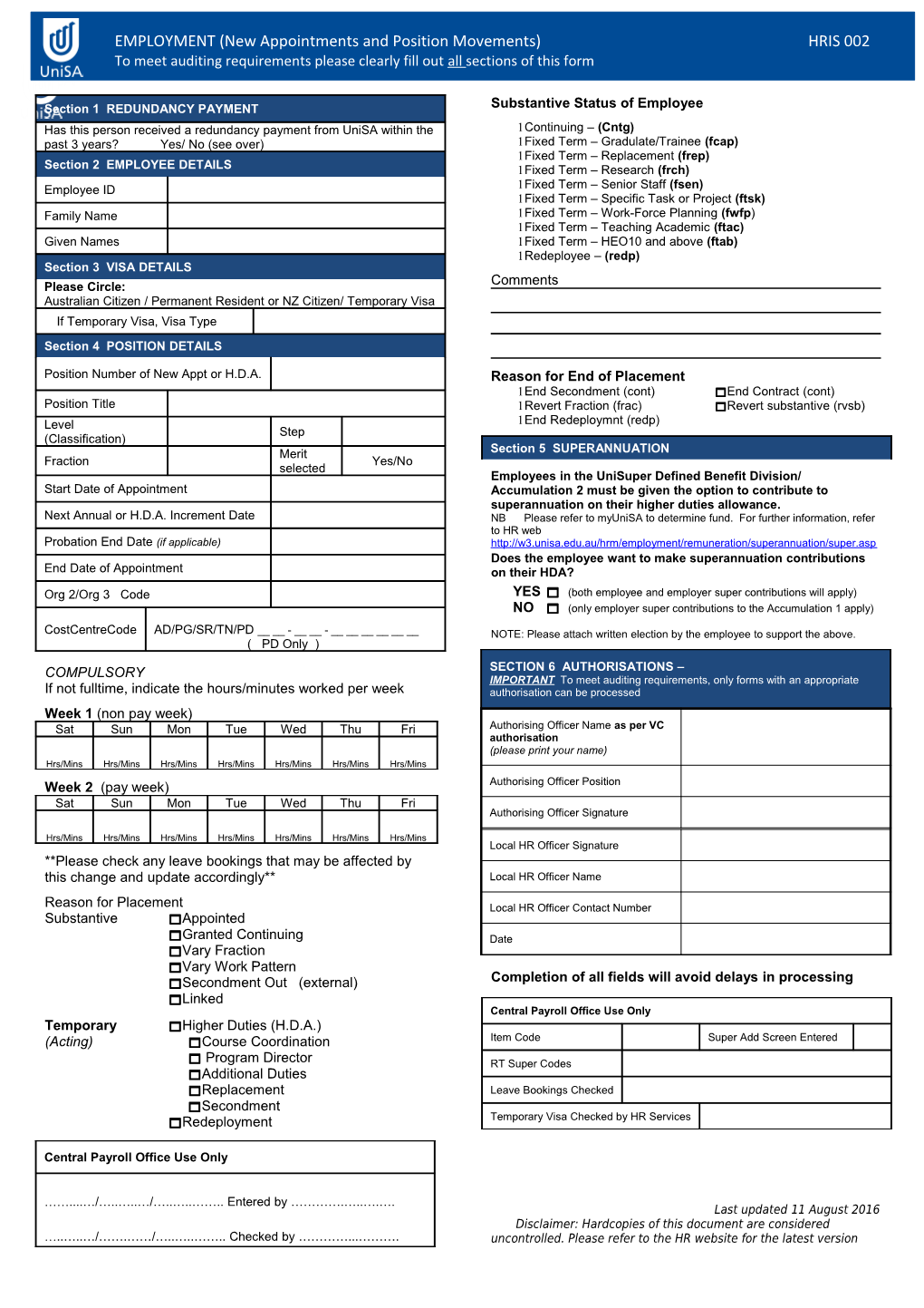 General HR Template