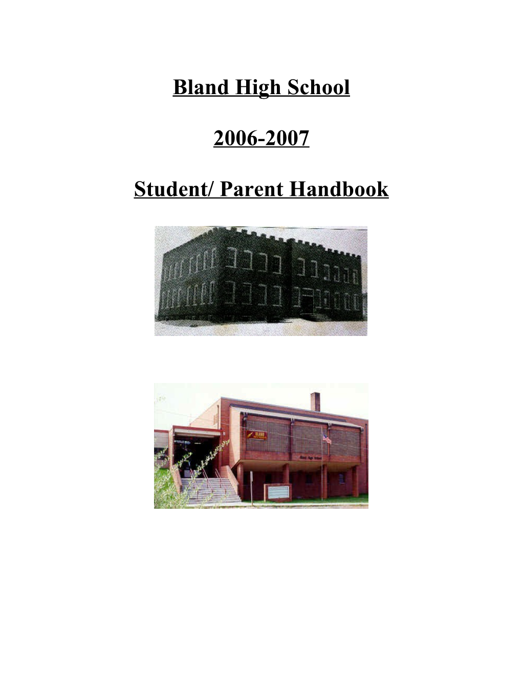 Bland High School