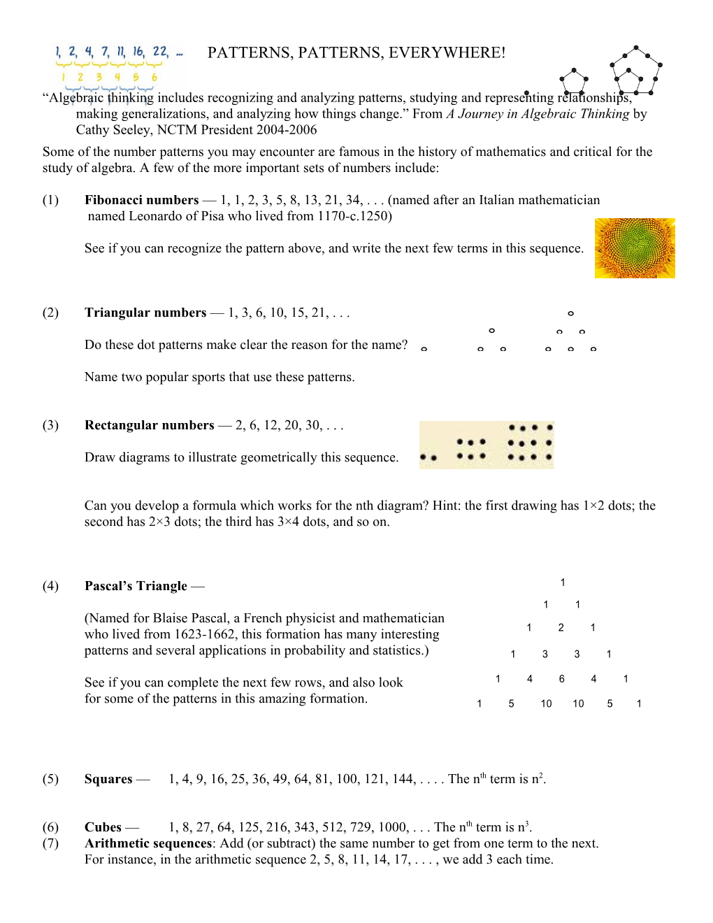 Patterns, Patterns, Everywhere!