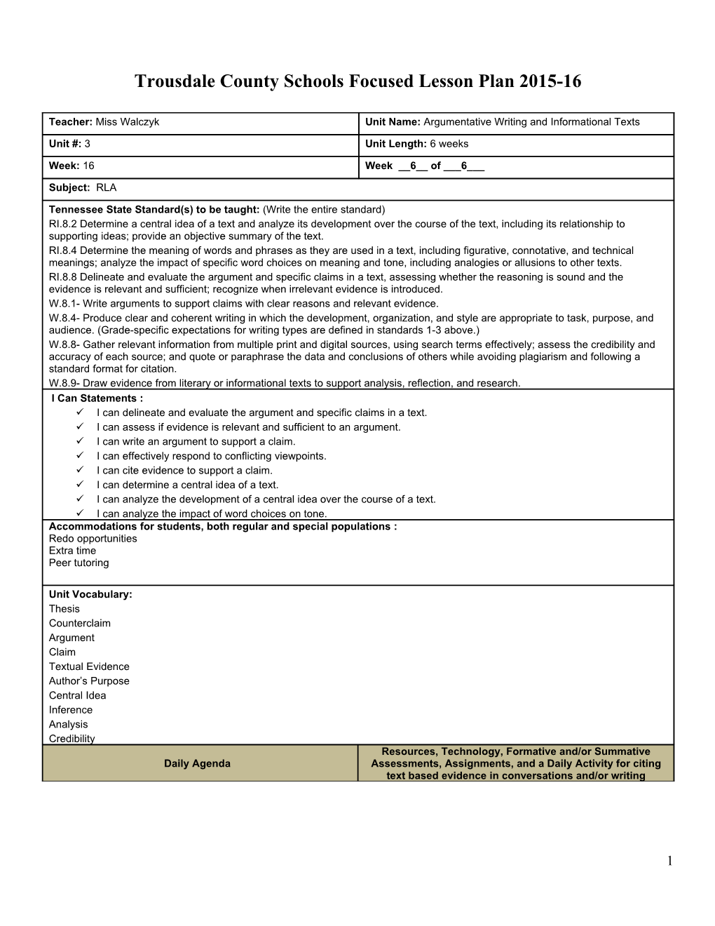Lesson Plan Template s46