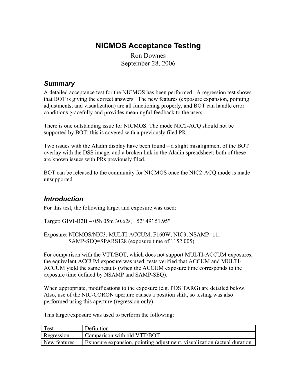 SBC Acceptance Testing s1
