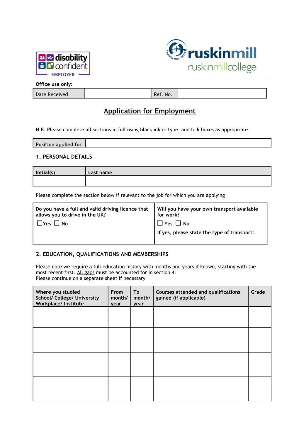 Ruskin Mill Educational Trust s1