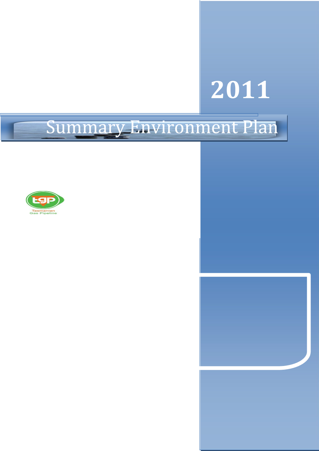 Summary Environment Plan