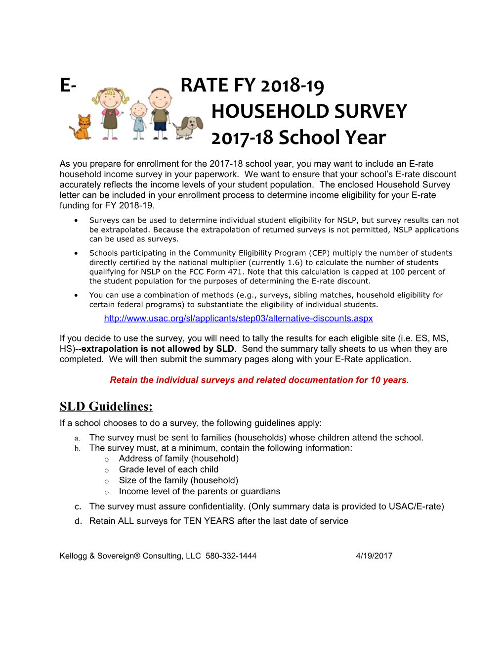 Erate Income Survey 2009-10