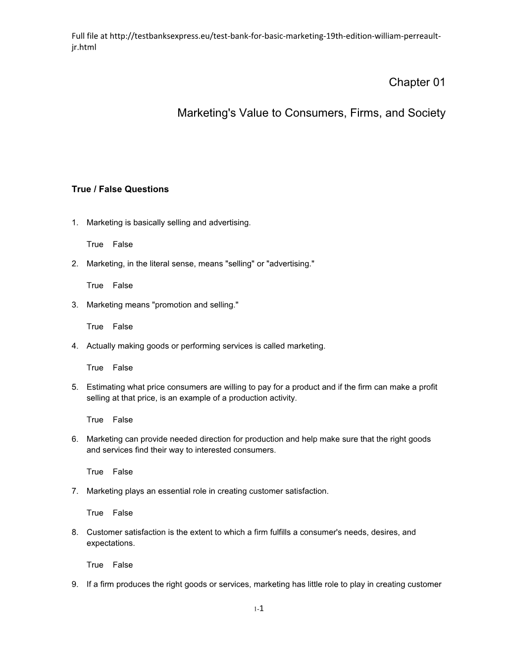 Marketing's Value to Consumers, Firms, and Society s1