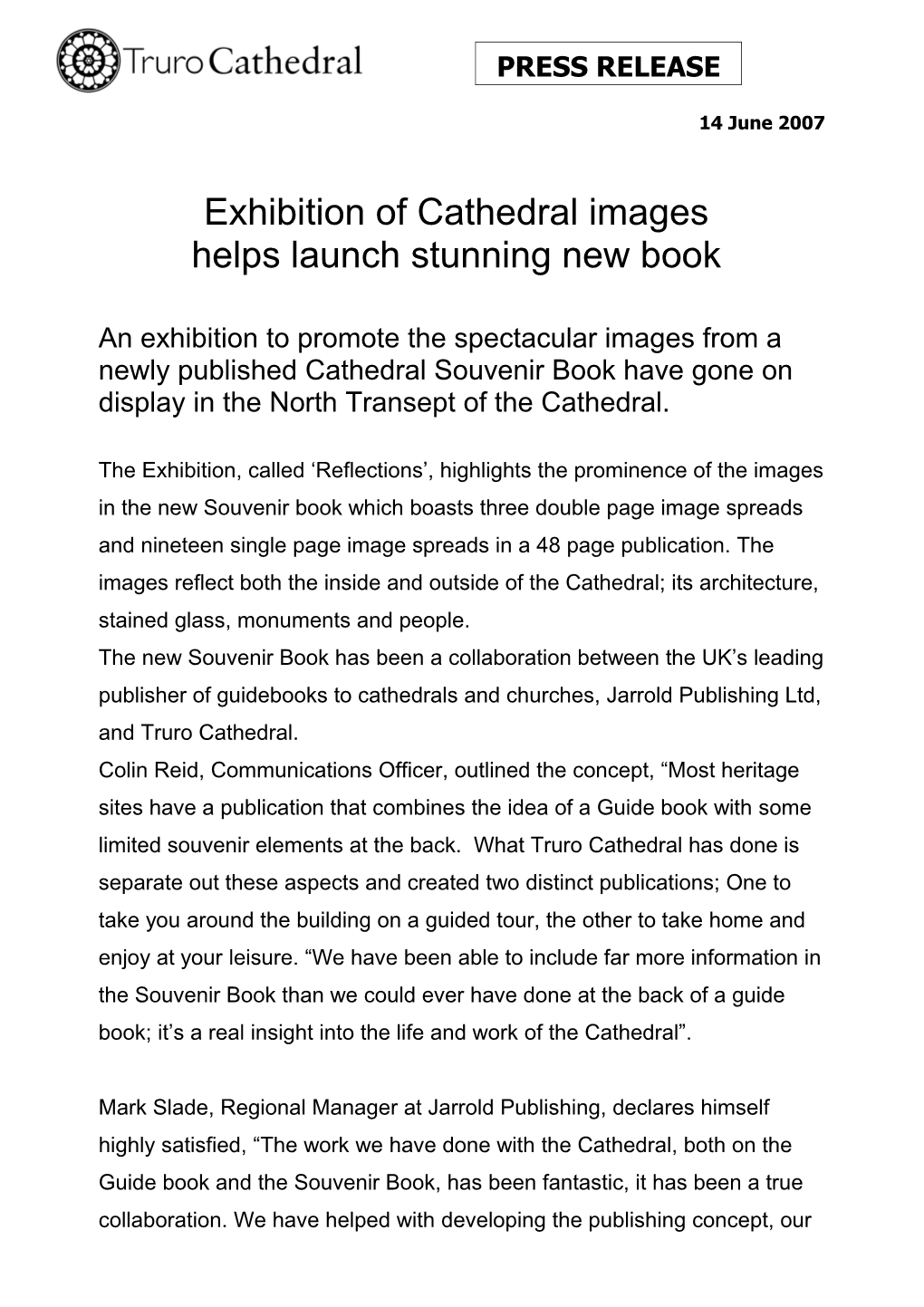Free Cathedral Tours for Local Residents s1