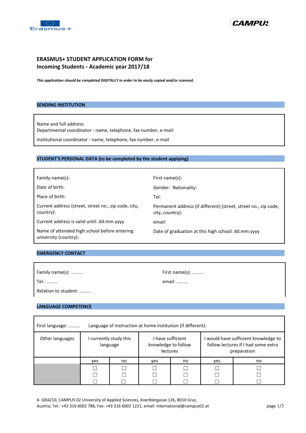 Ects - European Credit Transfer System s8