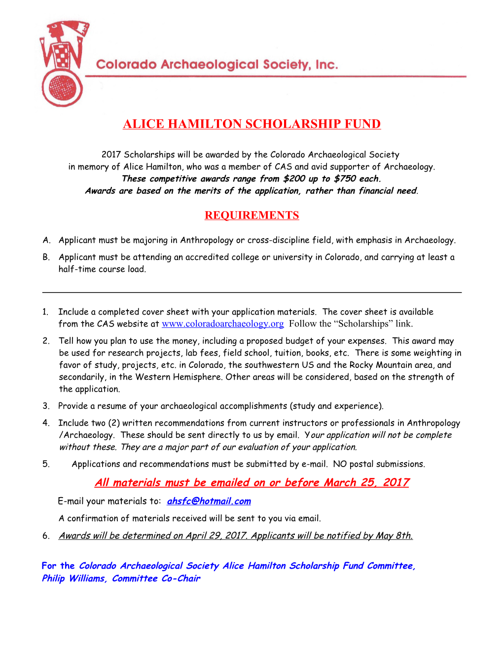 Alice Hamilton Scholarship Fund s1