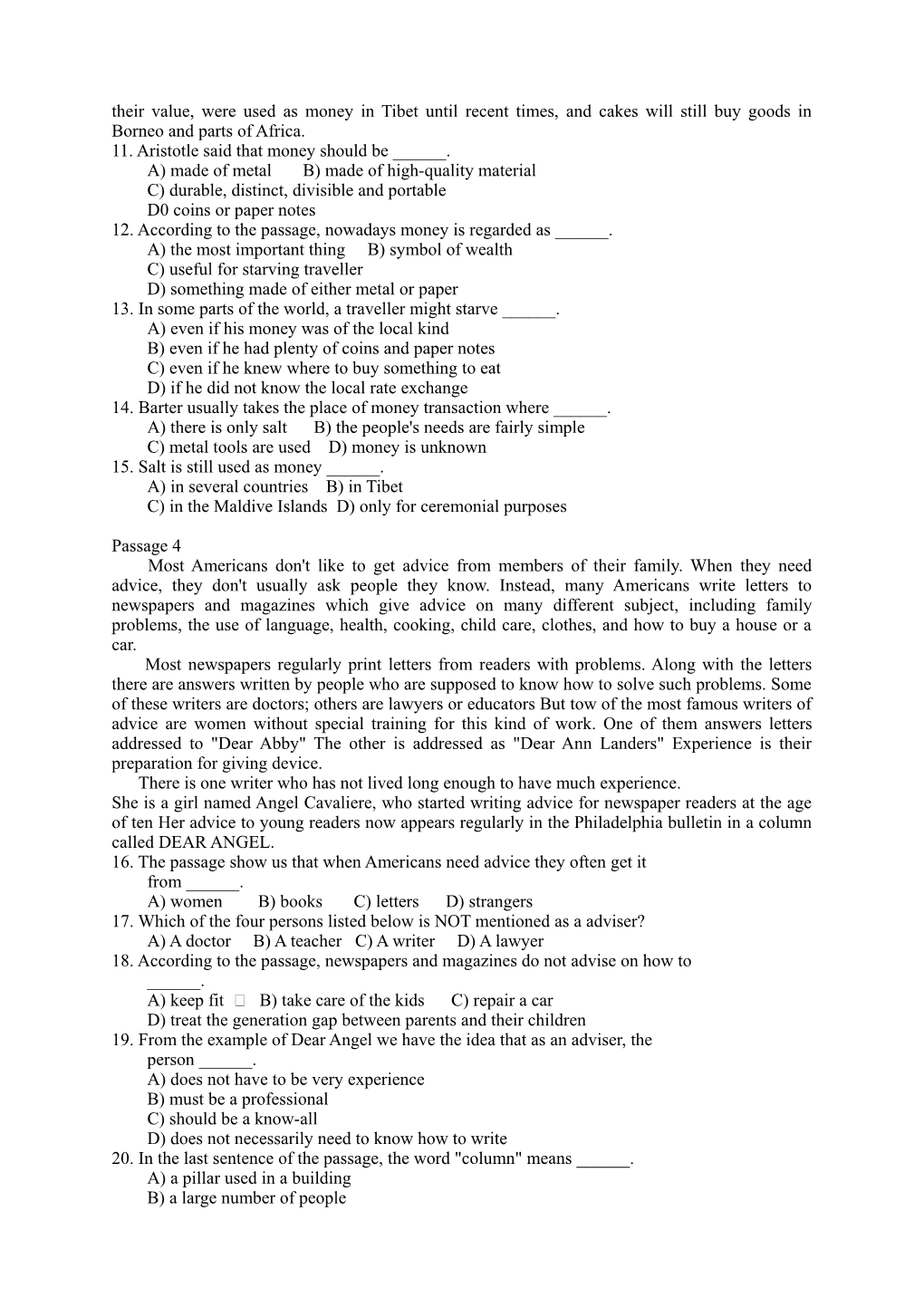 Examination Paper 2