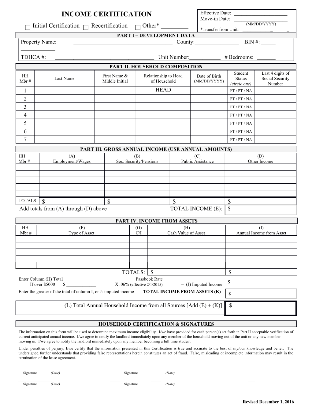 Income Certification Form (DOC) (Effective 2/1/2015)