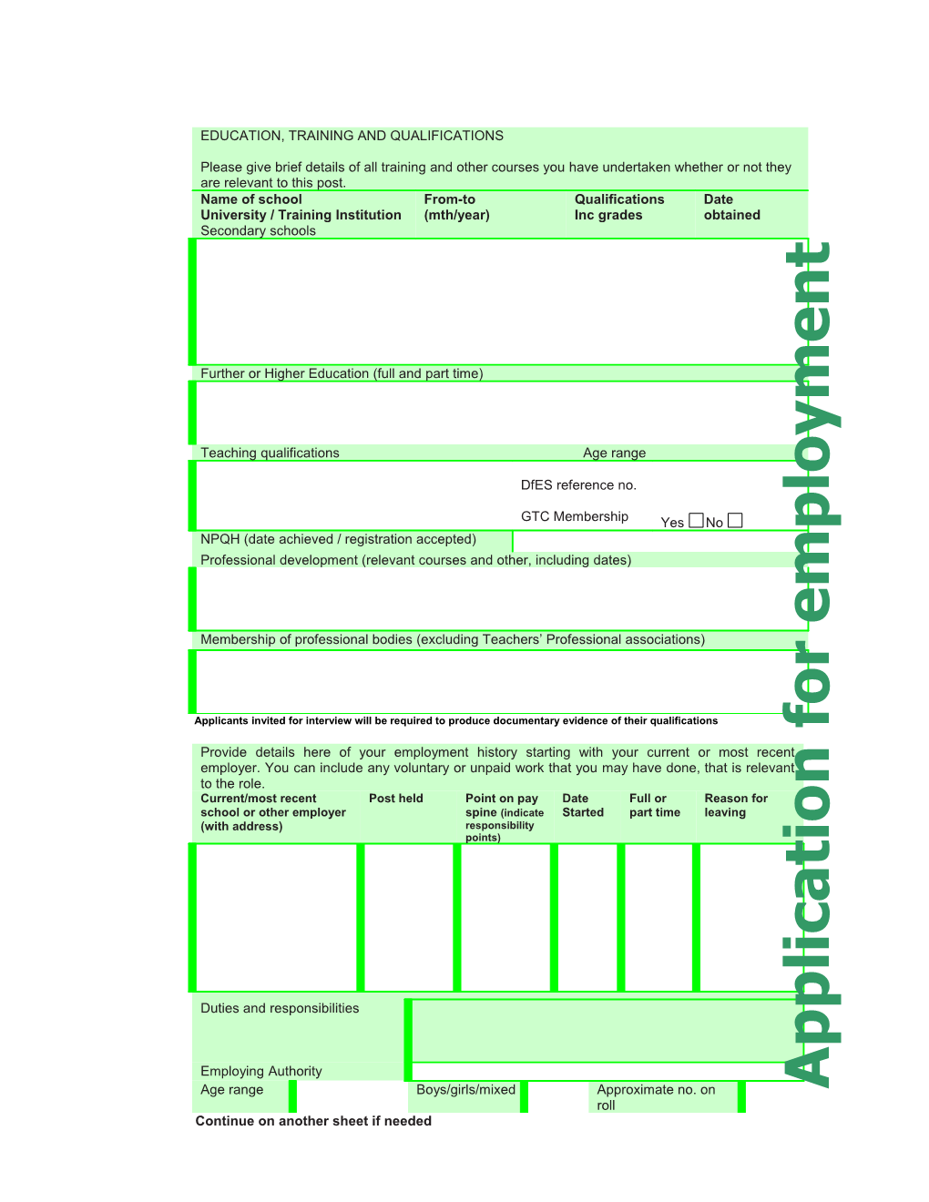 Application Form (Teaching) s1