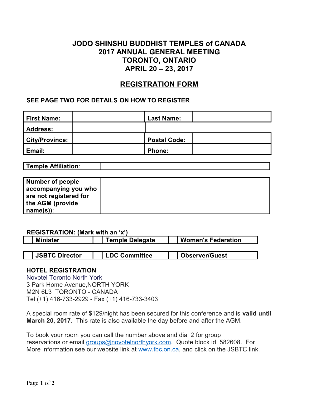 06 JSBTC 2012 AGM Registration Form