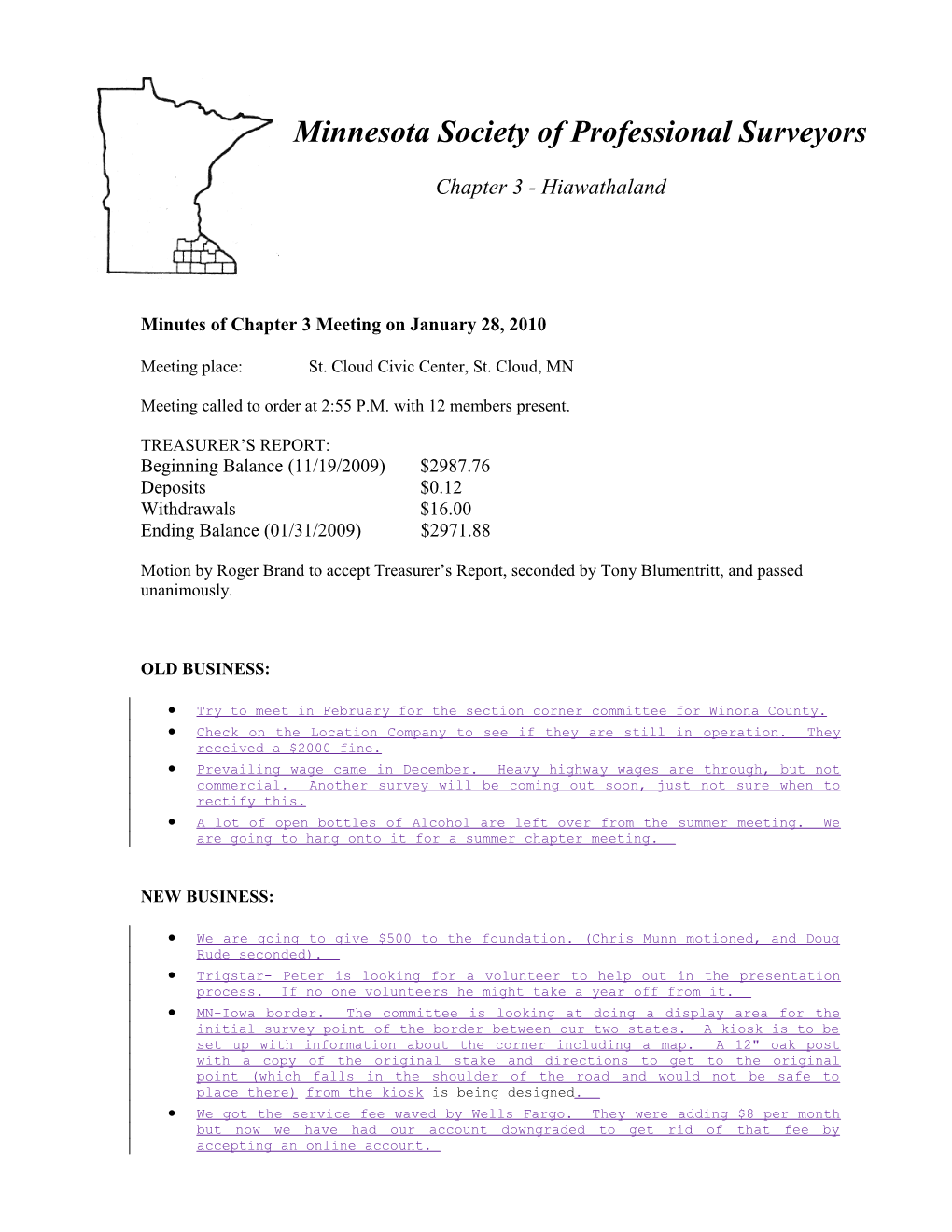 Minnesota Society of Professional Surveyors