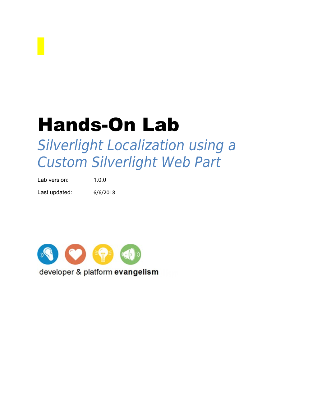 Silverlight Localization Using a Custom Silverlight Web Part