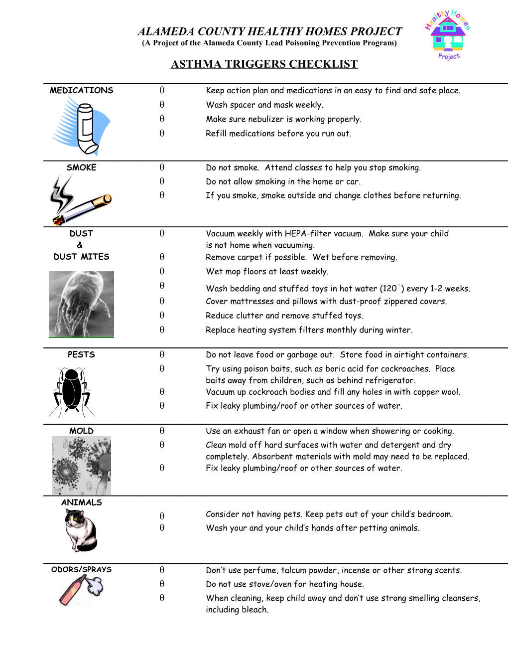 House Dust / Dust Mites