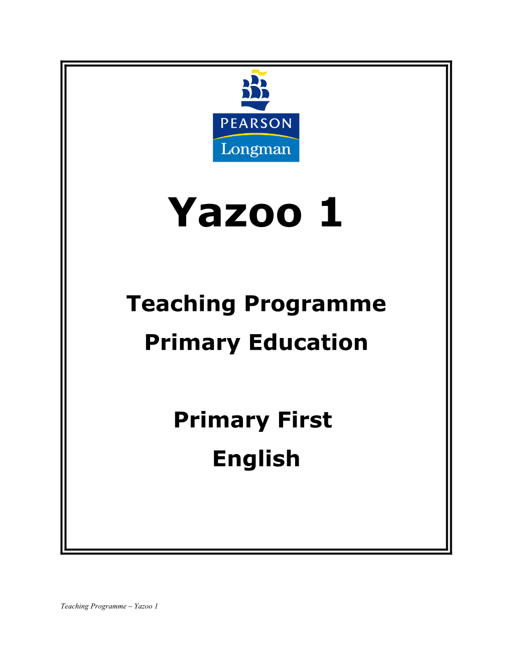 Teaching Programme