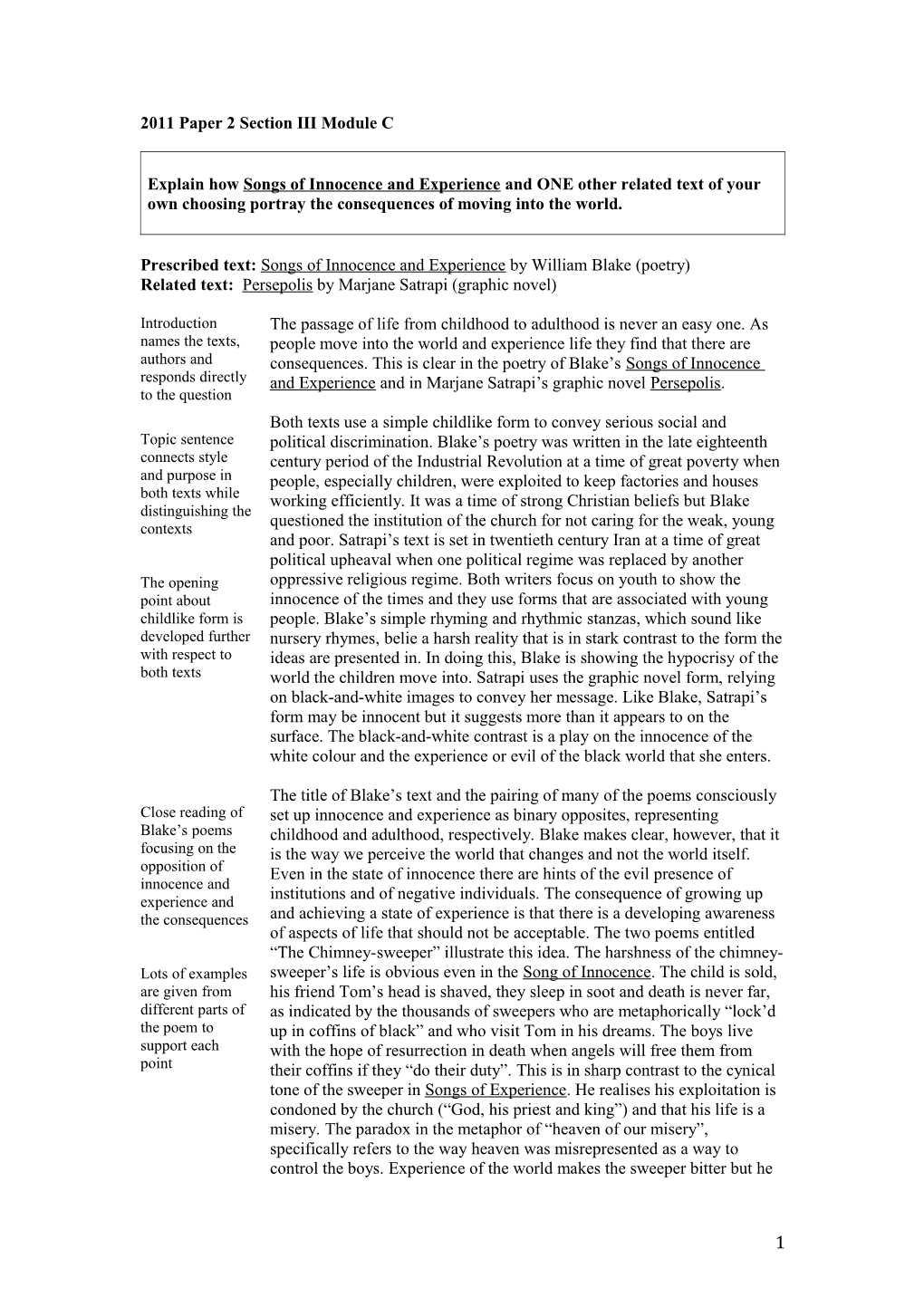 2011 Paper 2 Section III Module C