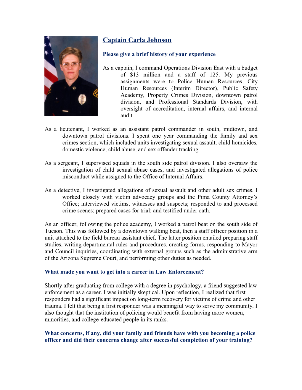 Women in Policing Questionnaire s2