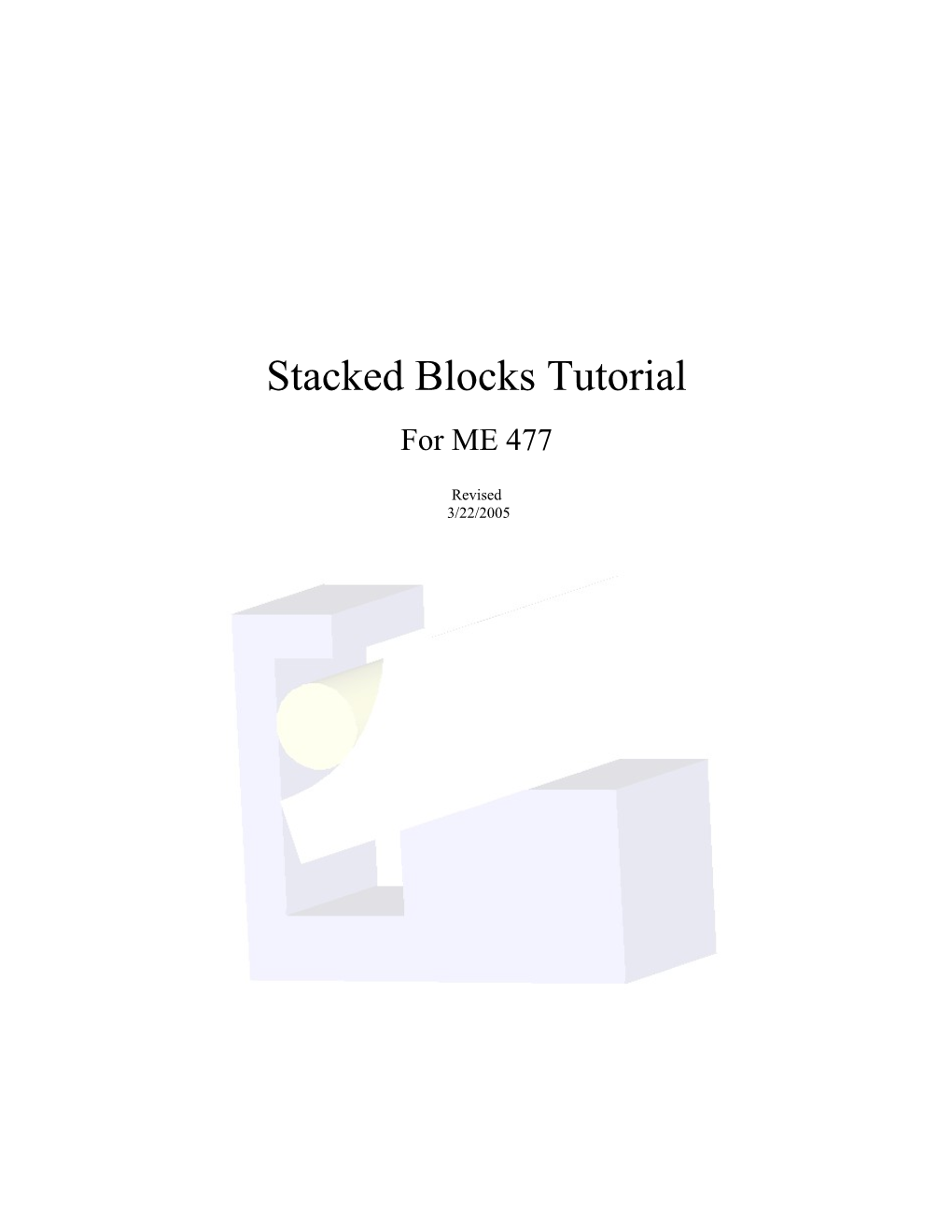 Stacked Blocks Tutorial