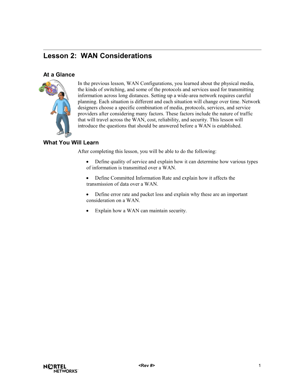 Unit 3 Lesson 2: WAN Considerations