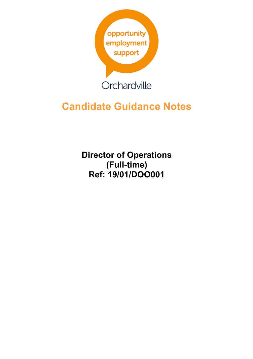 Candidate Guidance Notes
