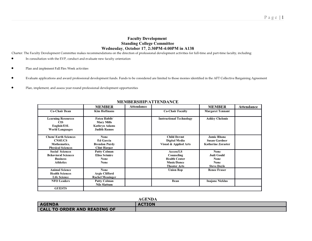 Proposed Staff Development Agenda s6