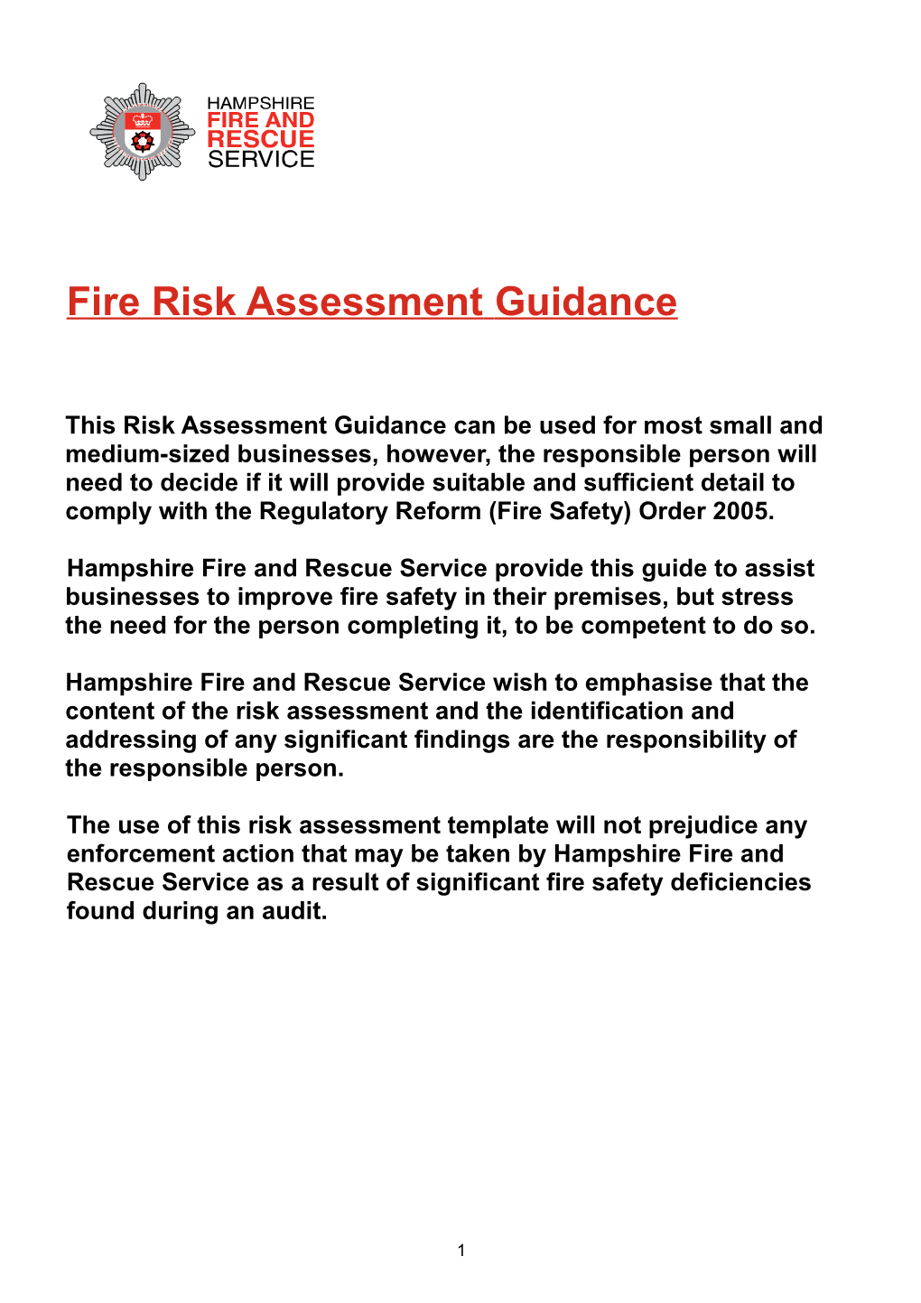 This Risk Assessment Template Can Be Used for Most Small and Medium-Sized Businesses, However