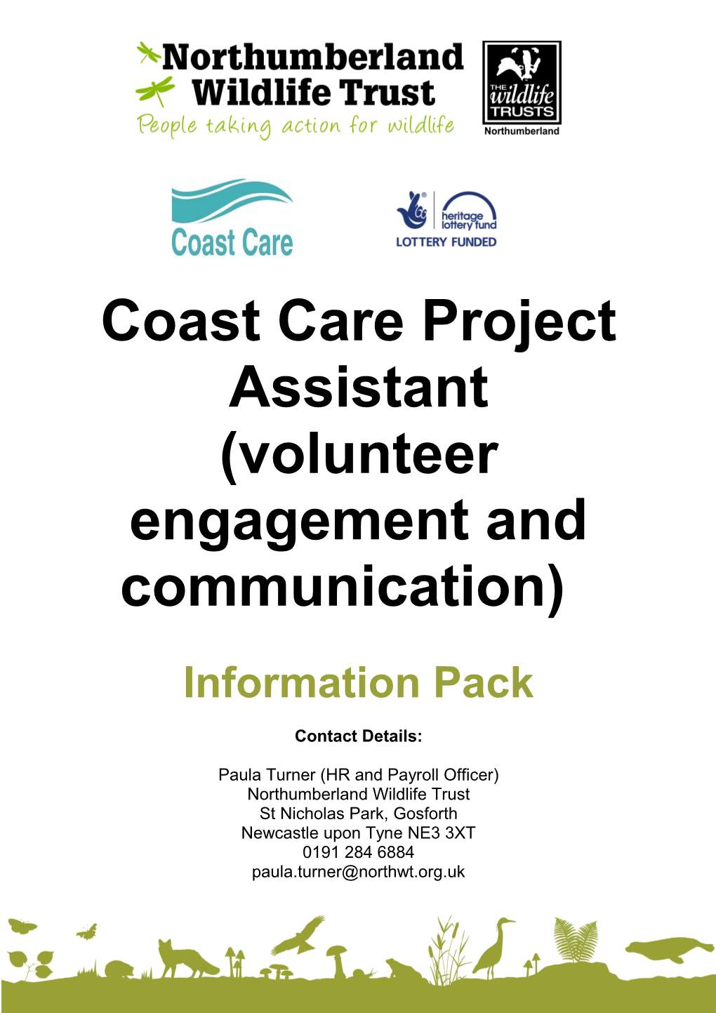 Coast Care Project Assistant (Volunteer Engagement and Communication)
