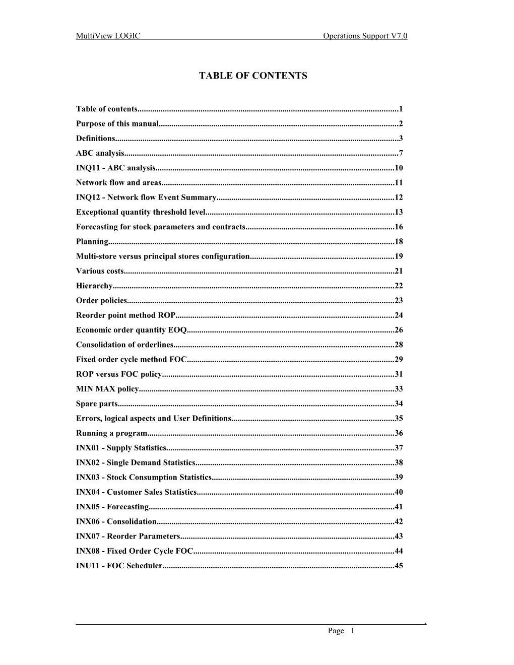 Table of Contents s511