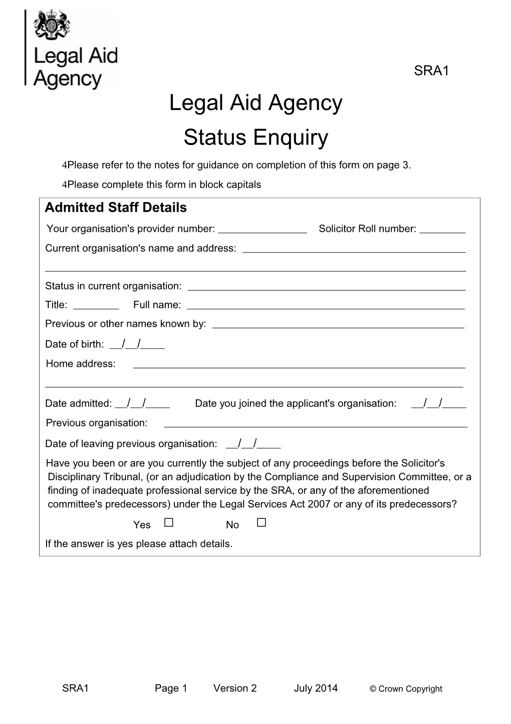 4Please Refer to the Notes for Guidance on Completion of This Form on Page 3