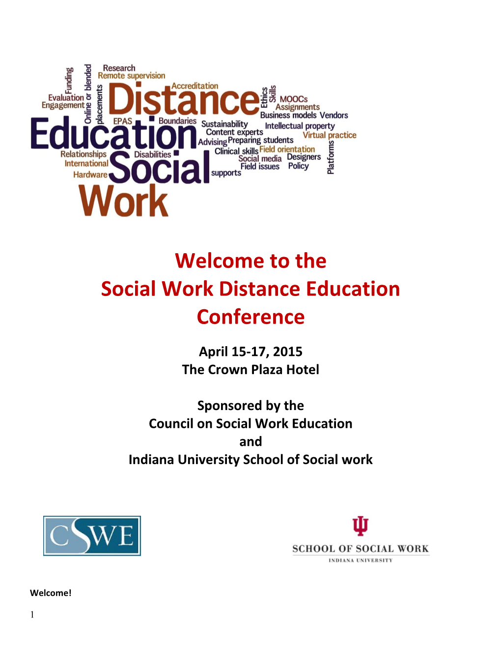 Social Work Distance Education
