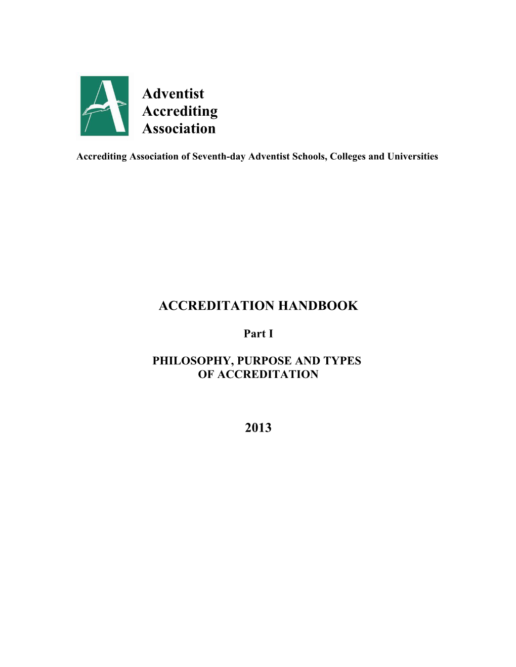 Accrediting Association Of Seventh-Day Adventist