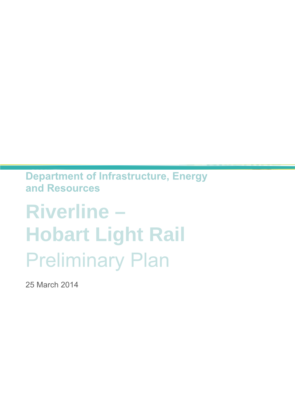 Department of Infrastructure, Energy Andresources