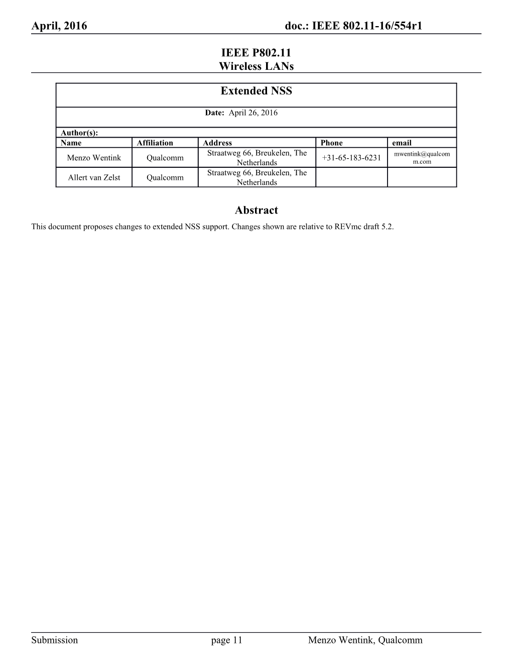 Modify Table 9-73 (Subfield Values of the Operating Mode Field) As Shown