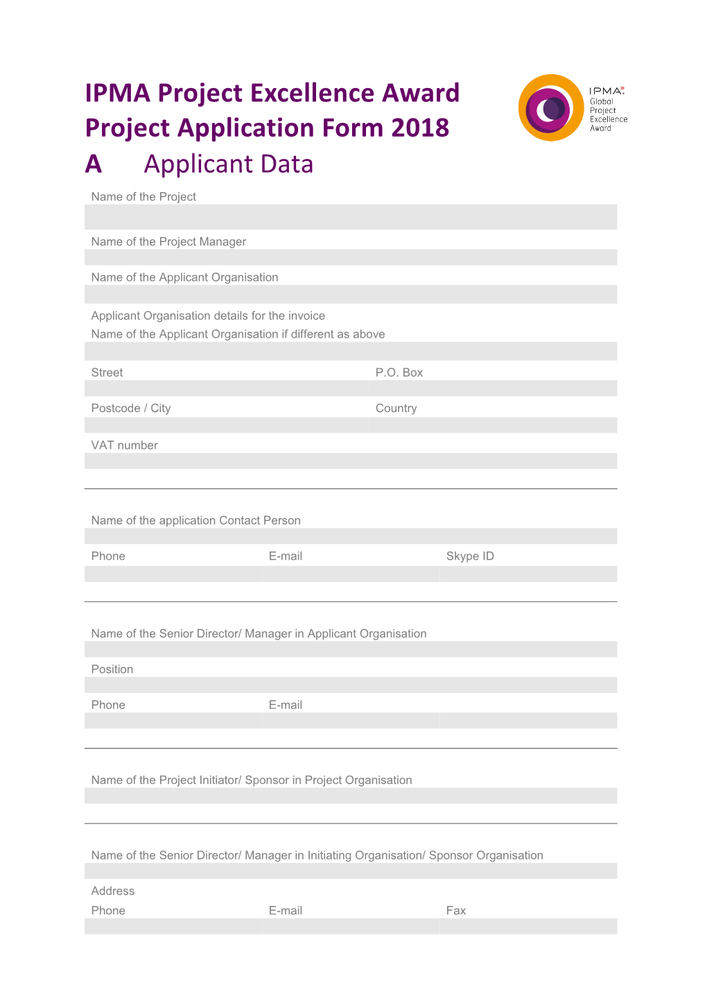 Aapplicant Data