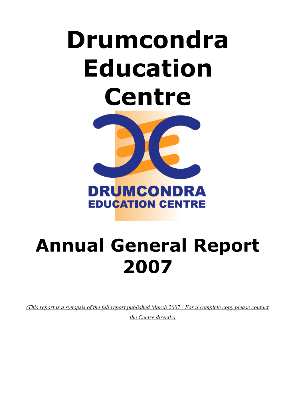 Drumcondra Education Centre
