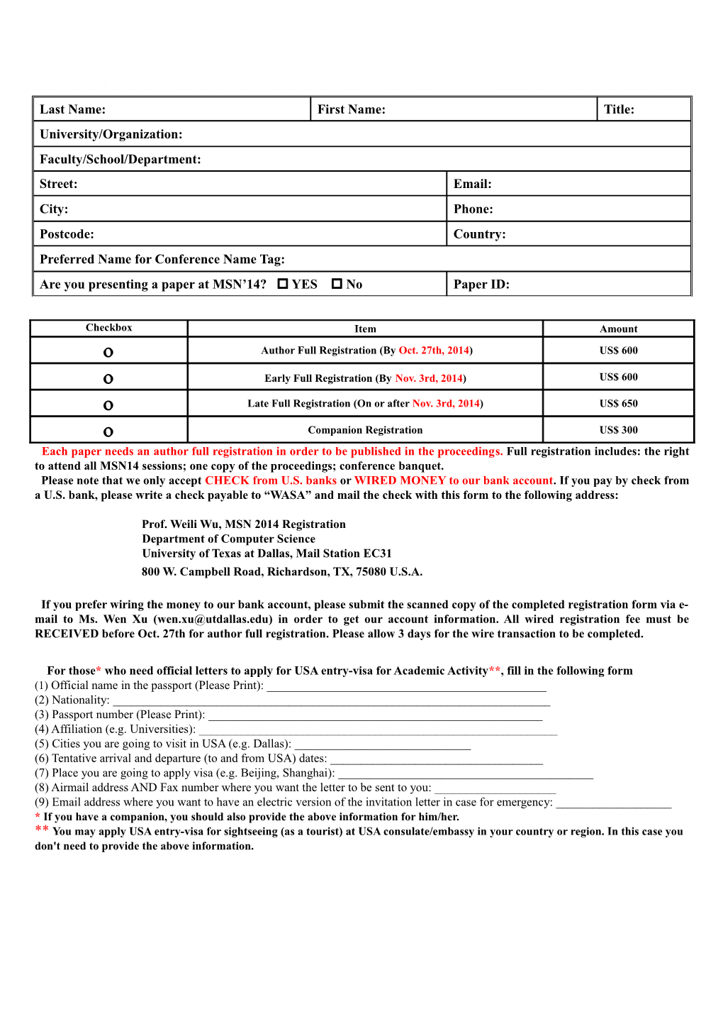 The IEEE 10Th International Conference on Mobile Ad-Hoc and Sensor Networks (MSN-2014)