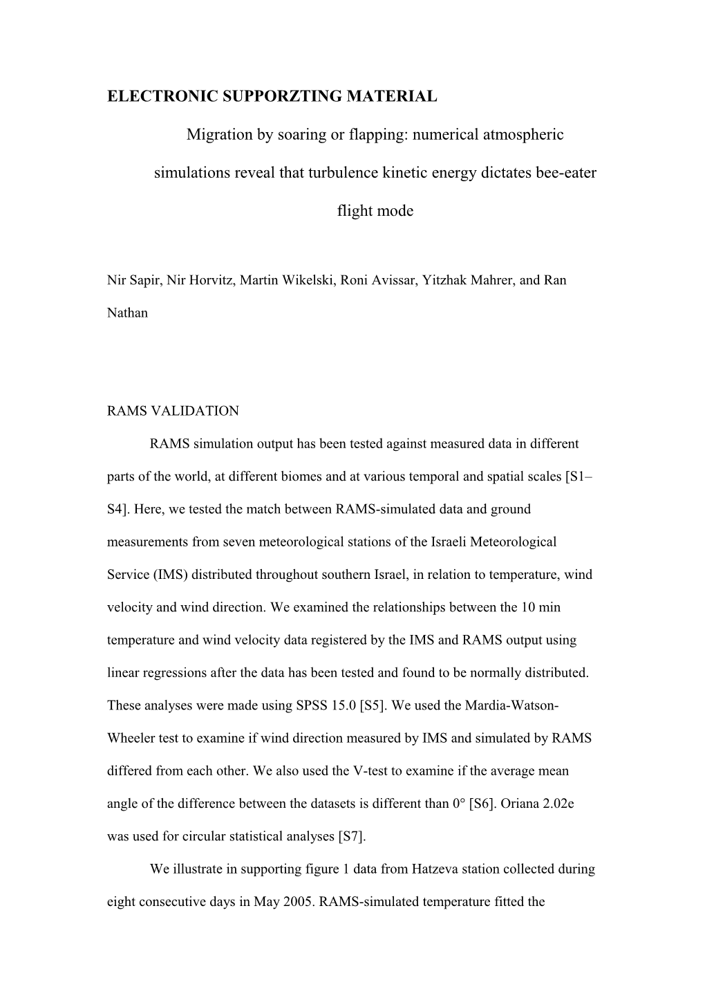 The Effect of Meteorological Conditions at Different Temporal Scales on the Departure Of