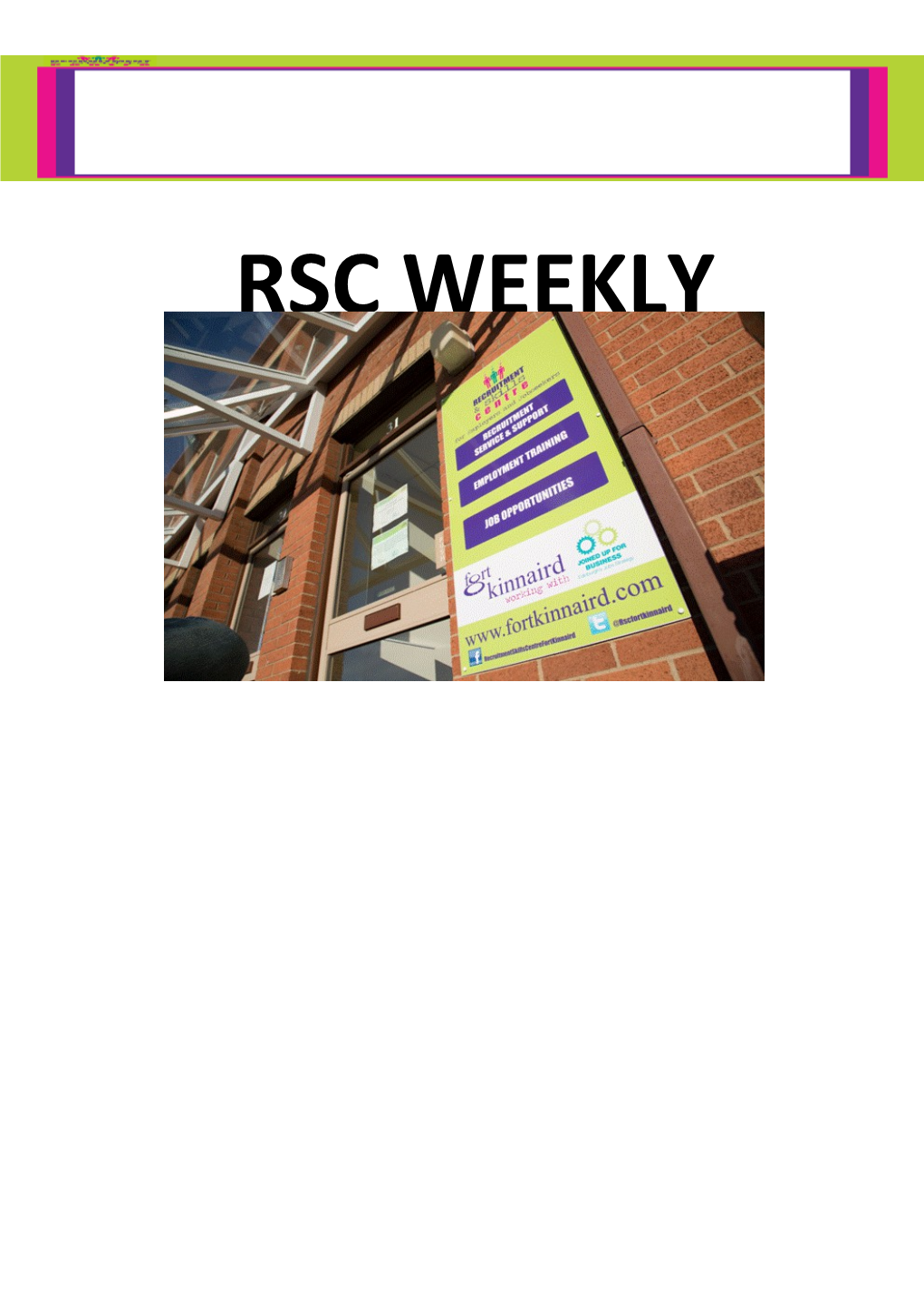 Rsc Weekly Bulletin s2