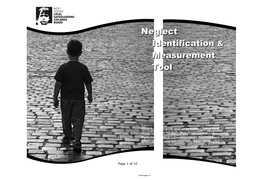 WS LSCB Neglect Identification & Measurement Tool