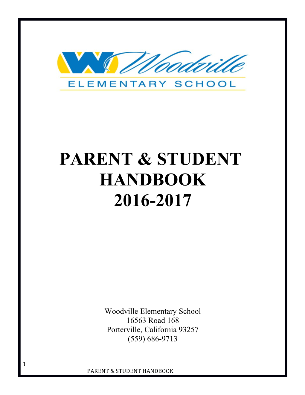Parent & Student Handbook s3