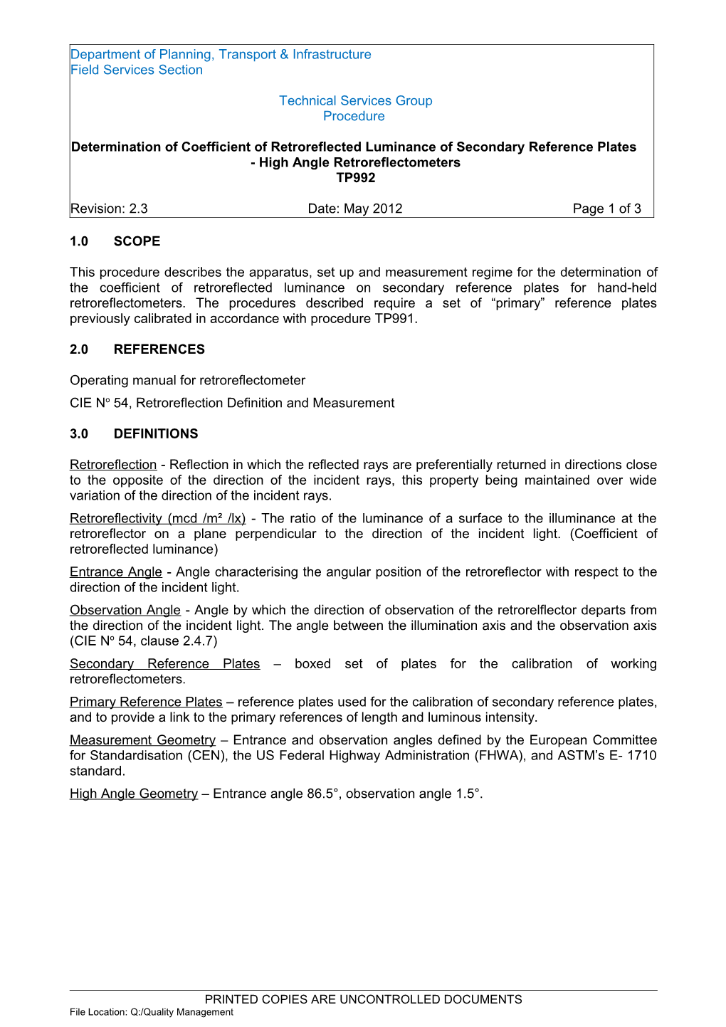 Department of Planning, Transport & Infrastructure s6