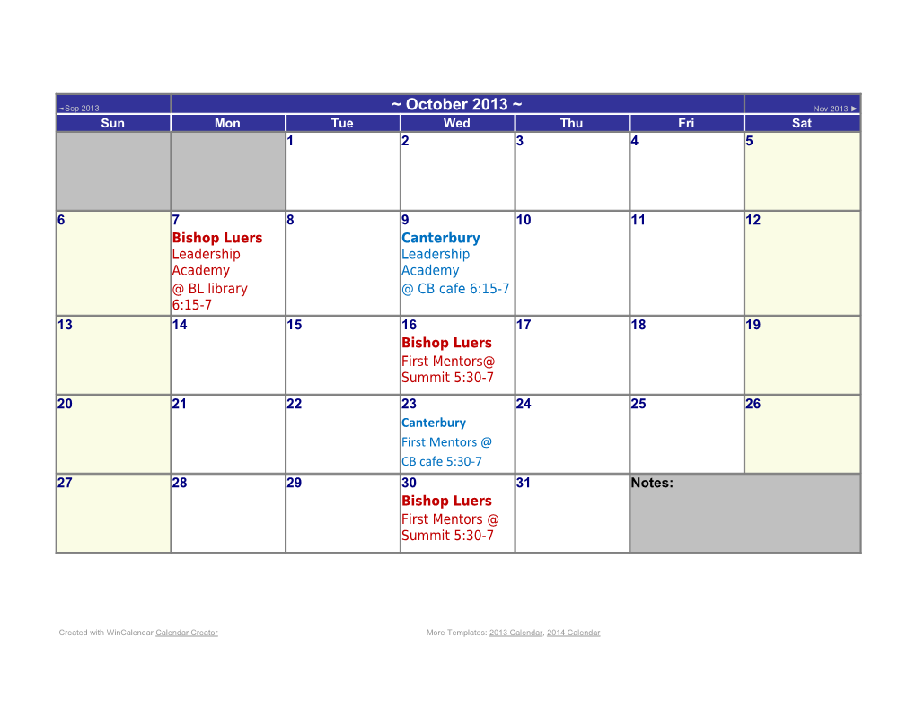More Calendars from Wincalendar: 2013 Calendar, 2014 Calendar, Reference Calendar