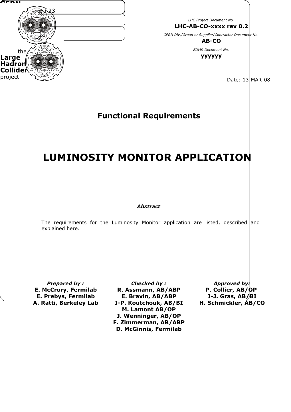 A Software Design Specification Template