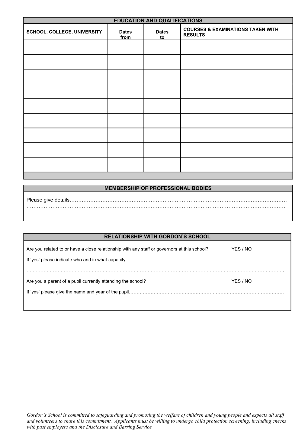 Equality Monitoring Form Confidential s2