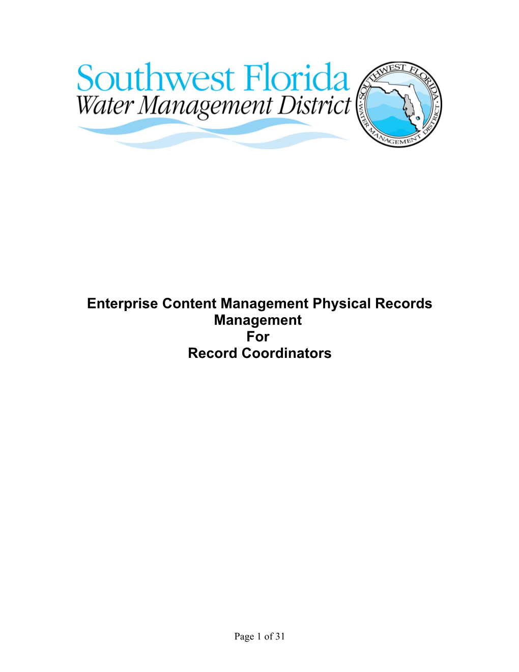Enterprise Content Management Physical Records Management